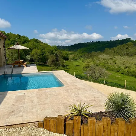 De Charme Avec Piscine 4 Semesterbostad Rouffignac Saint-Cernin